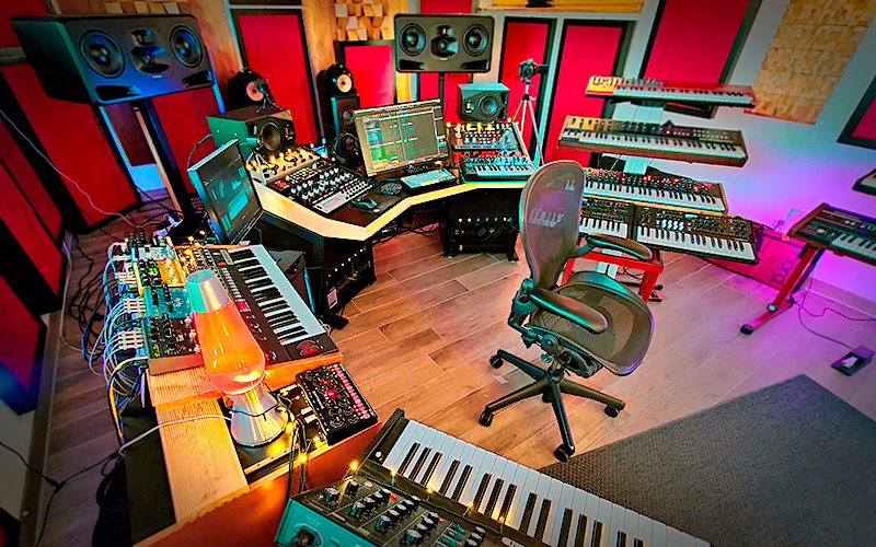 The control room at Fuseroom